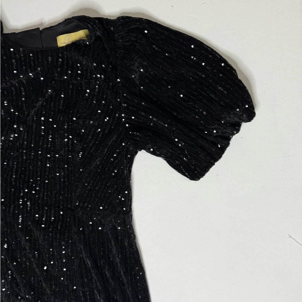 Black Sequin Dress - Picture 5 of 9